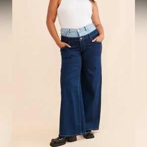 Wild Fable Light Blue Wide Leg Jeans